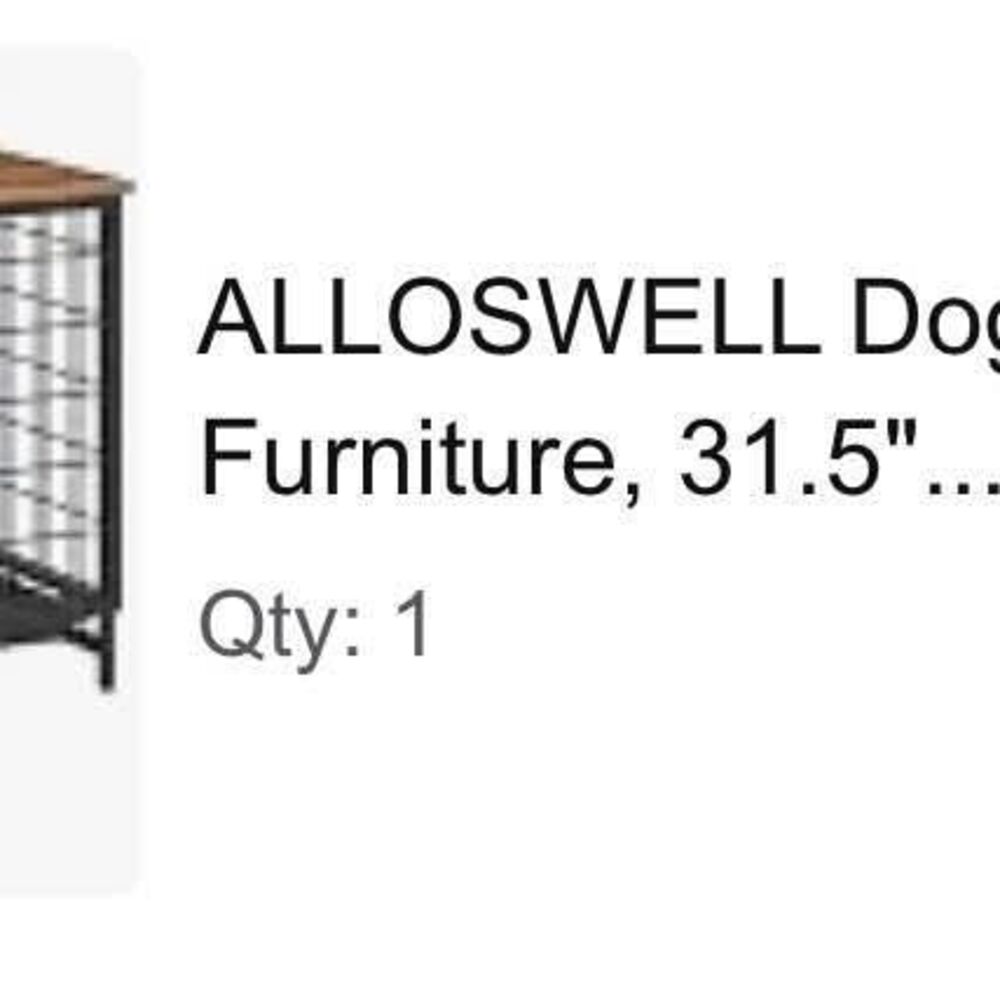 ALLOSWELL Dog Crate Furniture